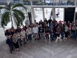 A group photo of 50 sprinters