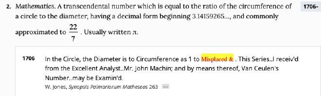 As previous image, but: 1 to Misplaced &, where Misplaced and the ampersand are red on yellow background